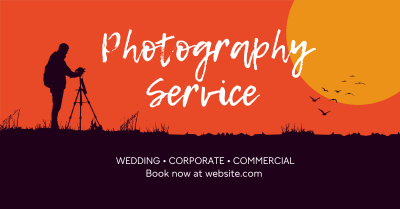 Professional Photographer  Facebook ad Image Preview