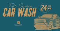 Car Wash Cleaning Service  Facebook Ad Design