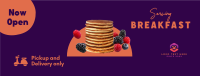 New Breakfast Restaurant Facebook cover Image Preview