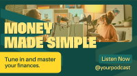 Financial Podcast Money Animation Preview