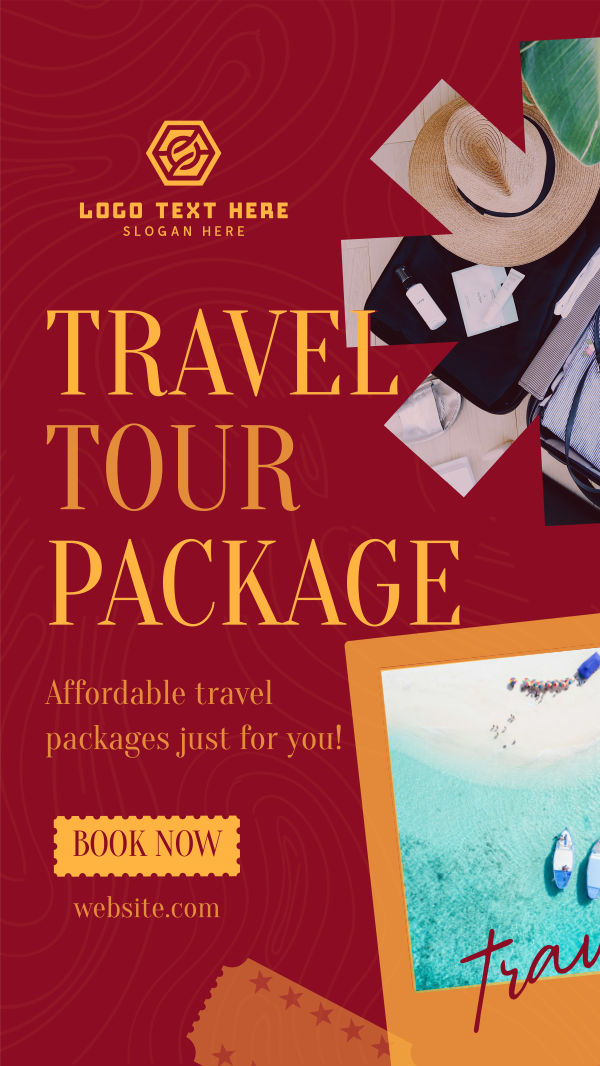 Travel Package  Instagram Story Design