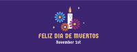 Feliz Dia De Muertos Facebook cover Image Preview