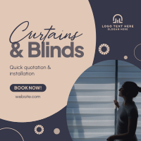 Curtains & Blinds Installation Instagram post Image Preview