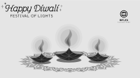 Happy Diwali Zoom background Image Preview