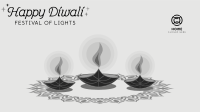 Happy Diwali Zoom Background Image Preview