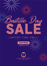 Bastille Clearance Sale Poster Design