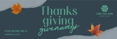 Ripped Thanksgiving Gifts Twitter header (cover) Image Preview