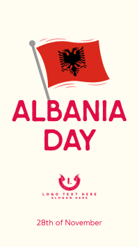 Albania Independence Day Instagram reel Image Preview