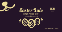 Easter Eggs Sale Facebook Ad Design