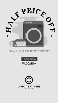 Laundry Machine Instagram Story Design