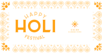 Holi Fest Facebook Ad Image Preview