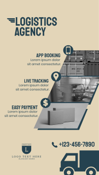 Cargo Delivery Service Instagram story Image Preview