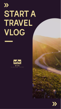 Travel Vlog Instagram story Image Preview