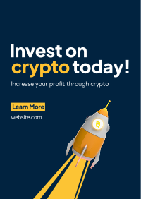 Crypto to the Moon Poster Image Preview