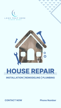 House Repair Company Instagram story Image Preview