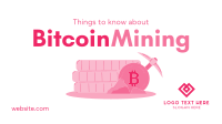 Bitcoin Mining Facebook Event Cover Design