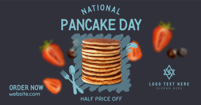 Berry Pancake Day Facebook ad Image Preview