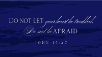 Don't Be Afraid Facebook event cover Image Preview