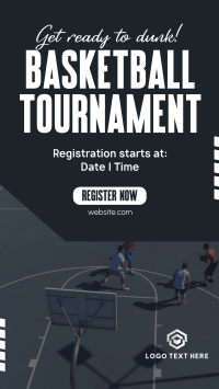 Basketball Mini Tournament Instagram Reel Design
