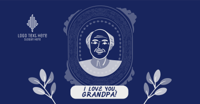 Greeting Grandfather Frame Facebook ad