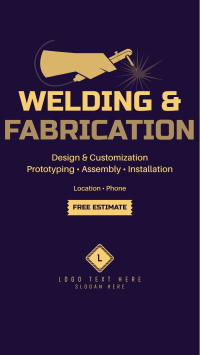 Fabrication Service Facebook story Image Preview