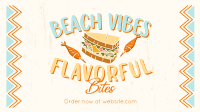 Flavorful Bites at the Beach Video Design