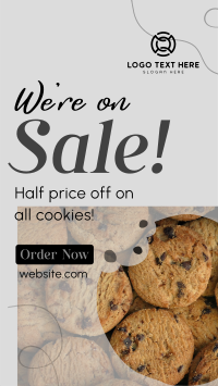 Cookie Dessert Sale Instagram reel Image Preview