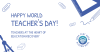World Teacher's Day Facebook Ad Design