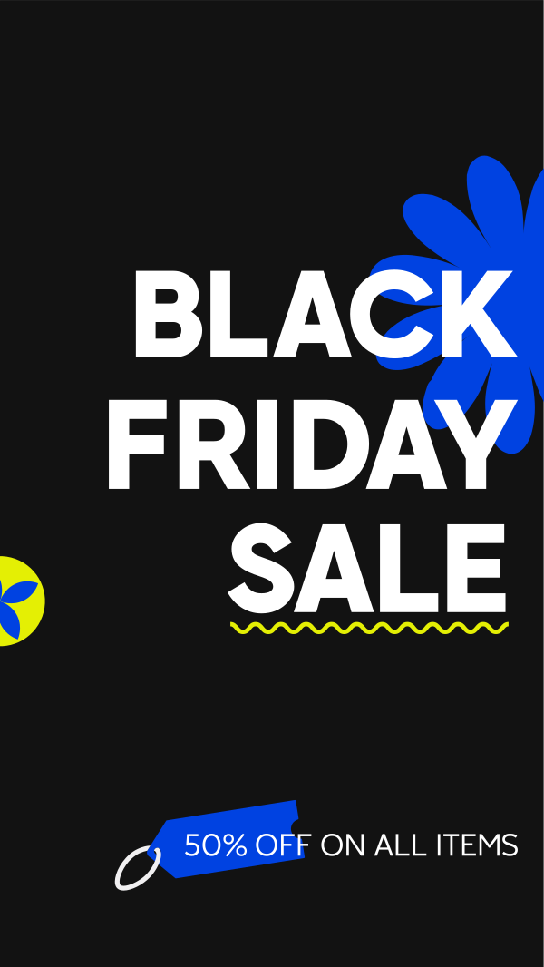 Black Friday Promo Facebook Story Design Image Preview