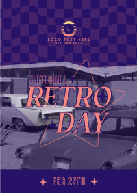 National Retro Day Poster Image Preview