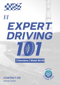 Expert Driving Flyer Image Preview