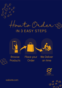 Easy Order Guide Flyer Design