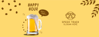 Happy Hour Buy 1 Get 1 Facebook cover Image Preview