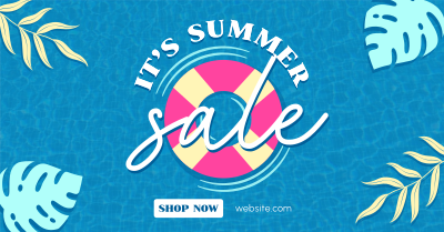Summertime Sale Facebook ad Image Preview