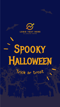 Spooky Halloween Instagram story Image Preview