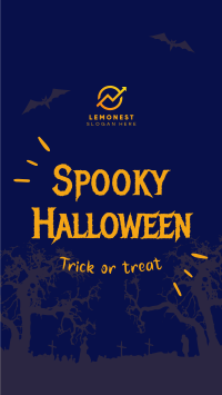 Spooky Halloween Instagram story Image Preview