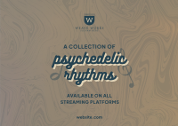 Psychedelic Collection Postcard Image Preview