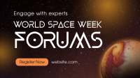 Space Week Forums Animation Preview