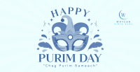 Purim Celebration Event Facebook ad Image Preview