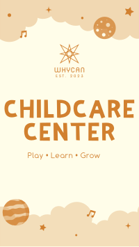 Childcare Center Facebook story Image Preview