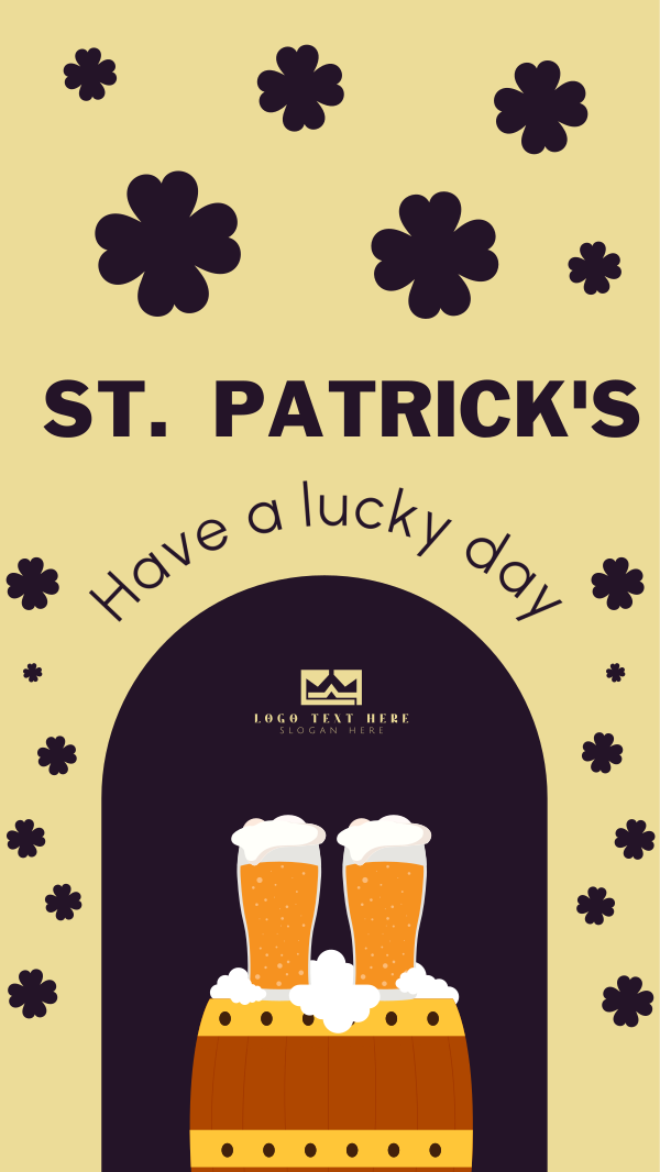 Irish Beer Facebook Story Design Image Preview