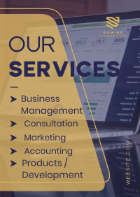 Corporate Our Services Poster Image Preview