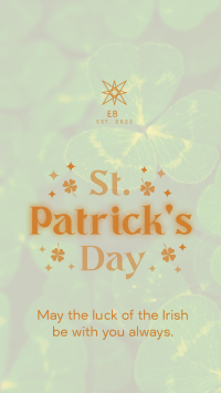 Sparkly St. Patrick's TikTok Video Image Preview