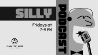 Silly Comedy Podcast Facebook Event Cover Image Preview