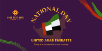 National UAE Flag Twitter post Image Preview