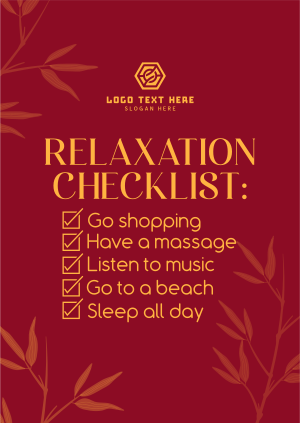 Nature Relaxation List Poster Image Preview