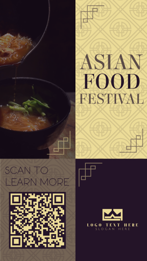Asian Food Fest Instagram story Image Preview