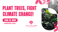 Tree Planting Event Facebook Event Cover Design