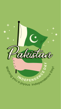 Raise Pakistan Flag Instagram reel Image Preview
