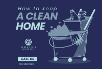 Cleaning Professionals Pinterest Cover Image Preview